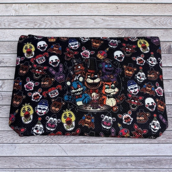 Handbags - NEW Five Nights at Freddy’s makeup / travel zippered bag